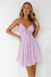 Smile Back At Me Mini Dress Lilac